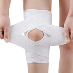 Kniebandage | Verstellbare Riemen | Atmungsaktiv | FlexiKnee