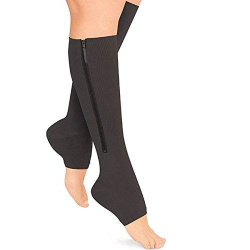 VitalSupport – Unisex Compression Stockings with Zipper for Best Comfort (2 + 1 FREE)