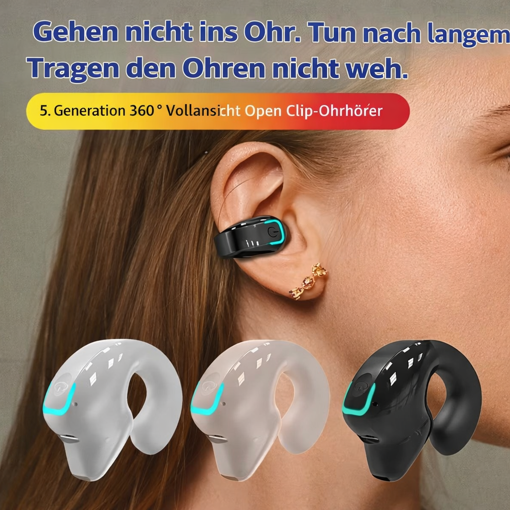 Tragbare Kopfhörer | Drahtlose Ohrhörer für aktiven Lebensstil