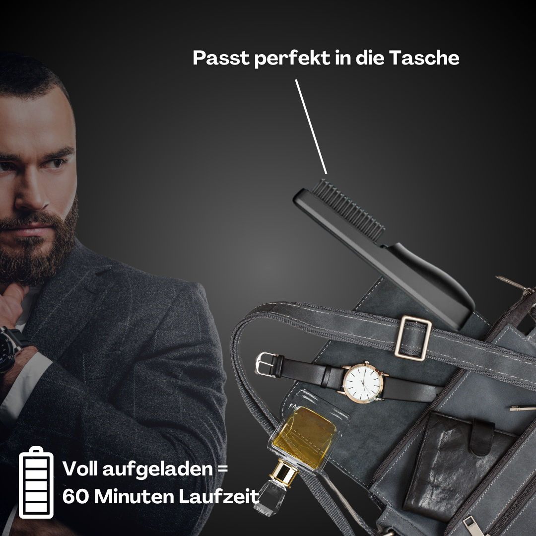 Elegant Beard Styler | Cordless Device for a Flawless Look