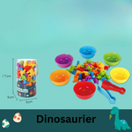 Buntes Sortierspiel nach Montessori-Prinzipien