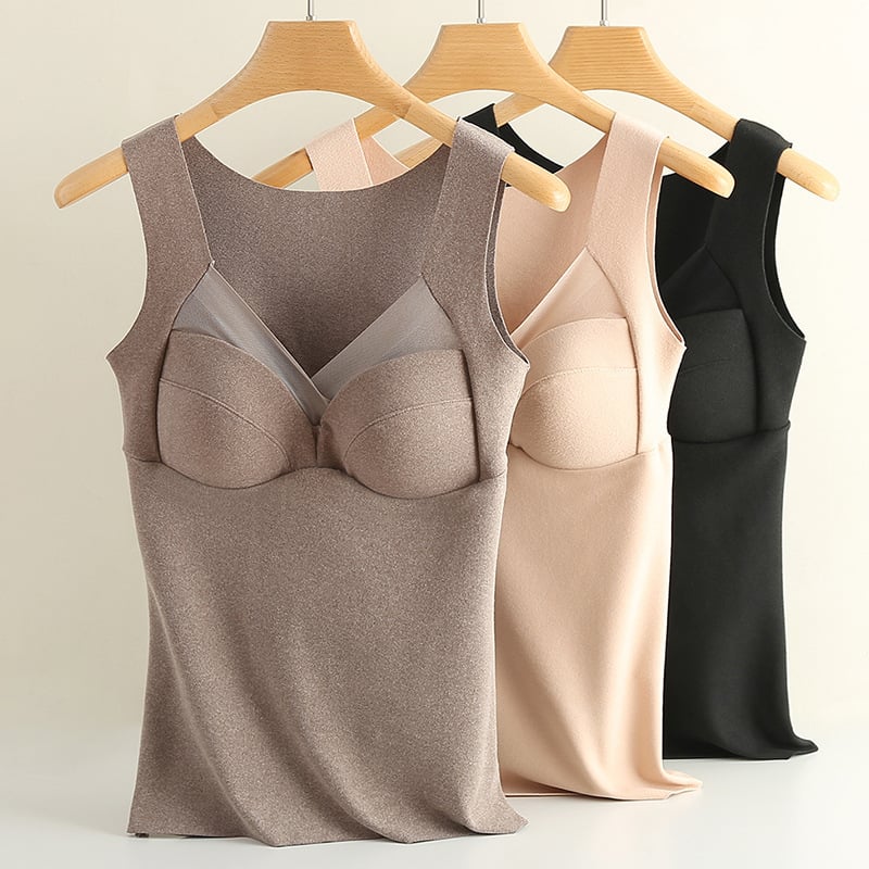 Bequemer Wärmeschutz | Gepolstertes Oberteil | Ohne BH | ComfortWear