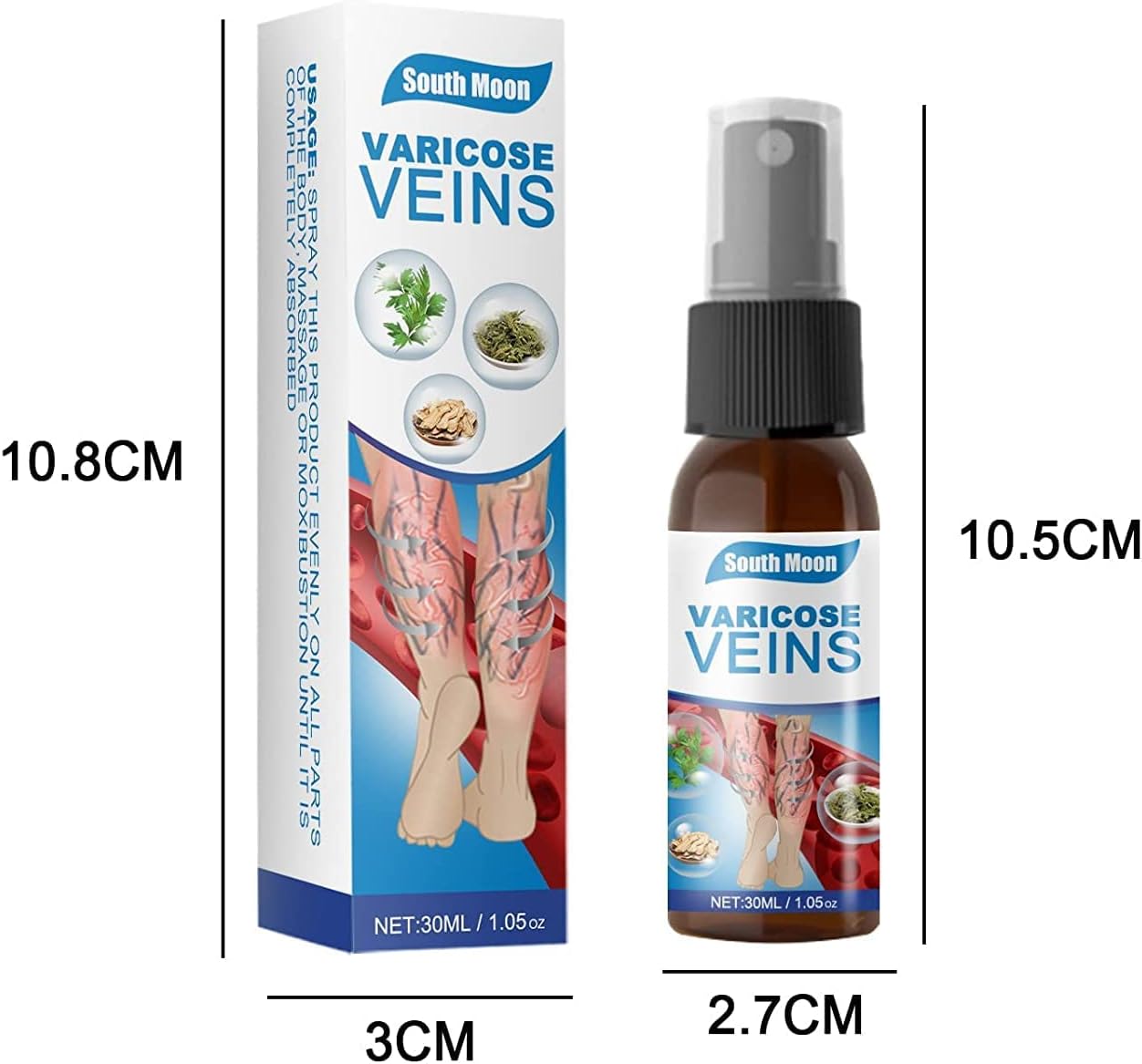 Belebendes Beinpflege-Spray | Schmerzfrei & Einfach Anzuwenden