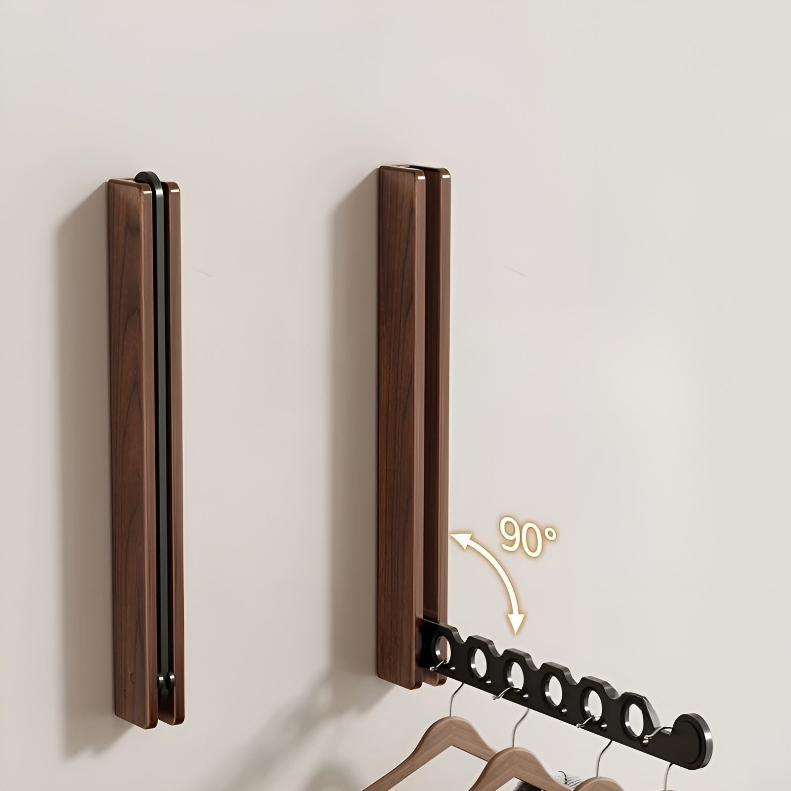 Smart Wooden Wall Shelf – Ideal Solution for Small Spaces
