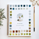 Kreatives Malbuch | Aquarell-Übungsbuch für Einsteiger