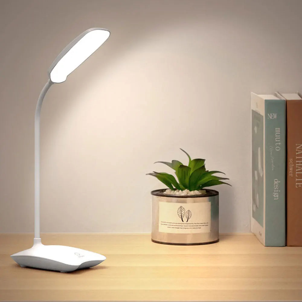 Flexibele LED Schreibtischlampe mit kabelloser Ladefunktion