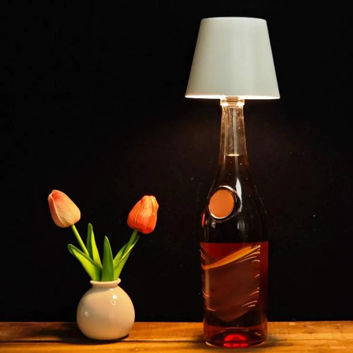 Flaschenlampe – Verwandeln Sie Flaschen in stilvolle Lichtakzente