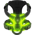 Sichere LED-Hundegeschirr | Verstellbare Passform | Robustes Material