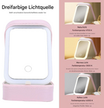 LED Schminkspiegel-Organizer | 3 Lichtmodi | Handgepäckfreundlich
