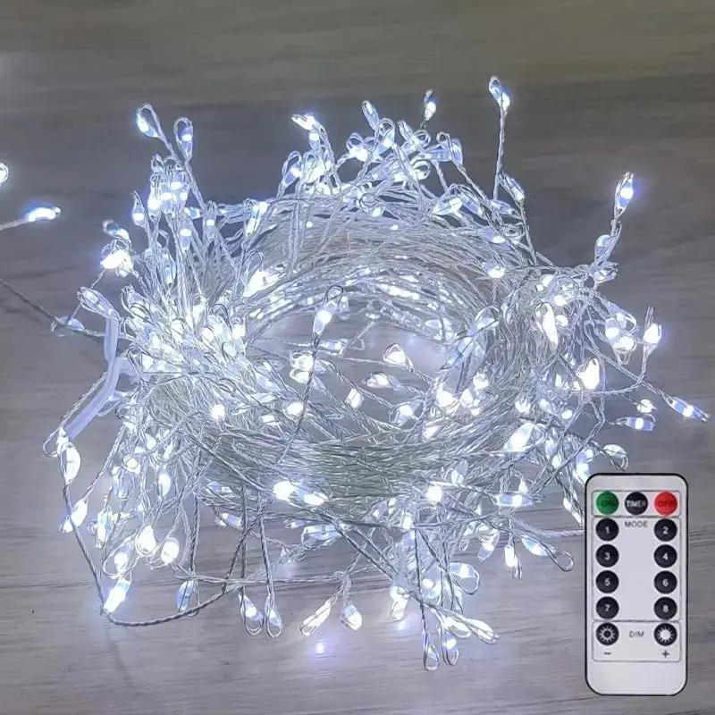 Stimmungsvolle LED Kupferdraht Lichterkette – 9 Meter