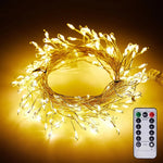 Stimmungsvolle LED Kupferdraht Lichterkette – 9 Meter