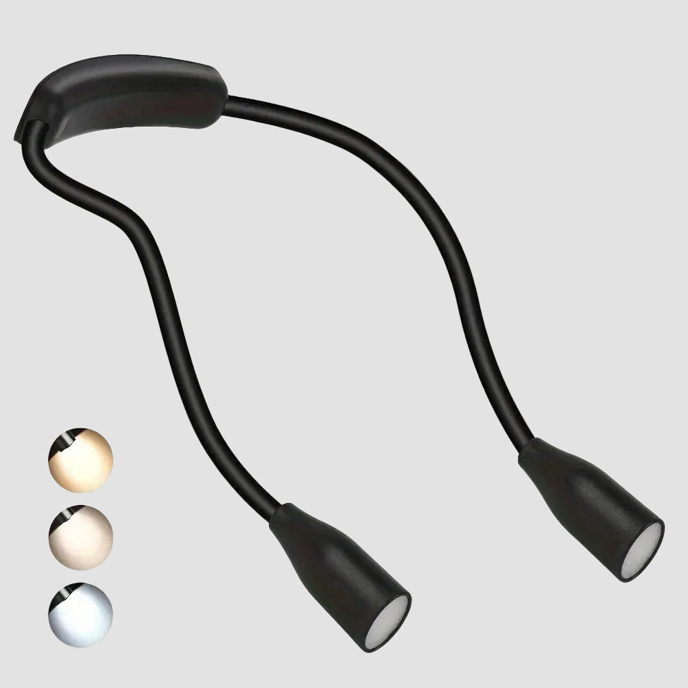 Tragbare LED-Halslampe für flexibles Licht