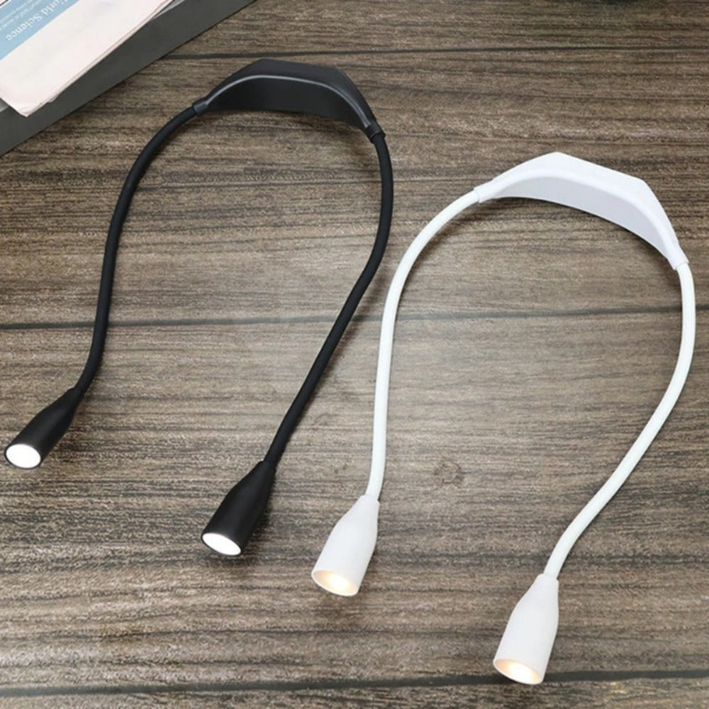 Tragbare LED-Halslampe für flexibles Licht