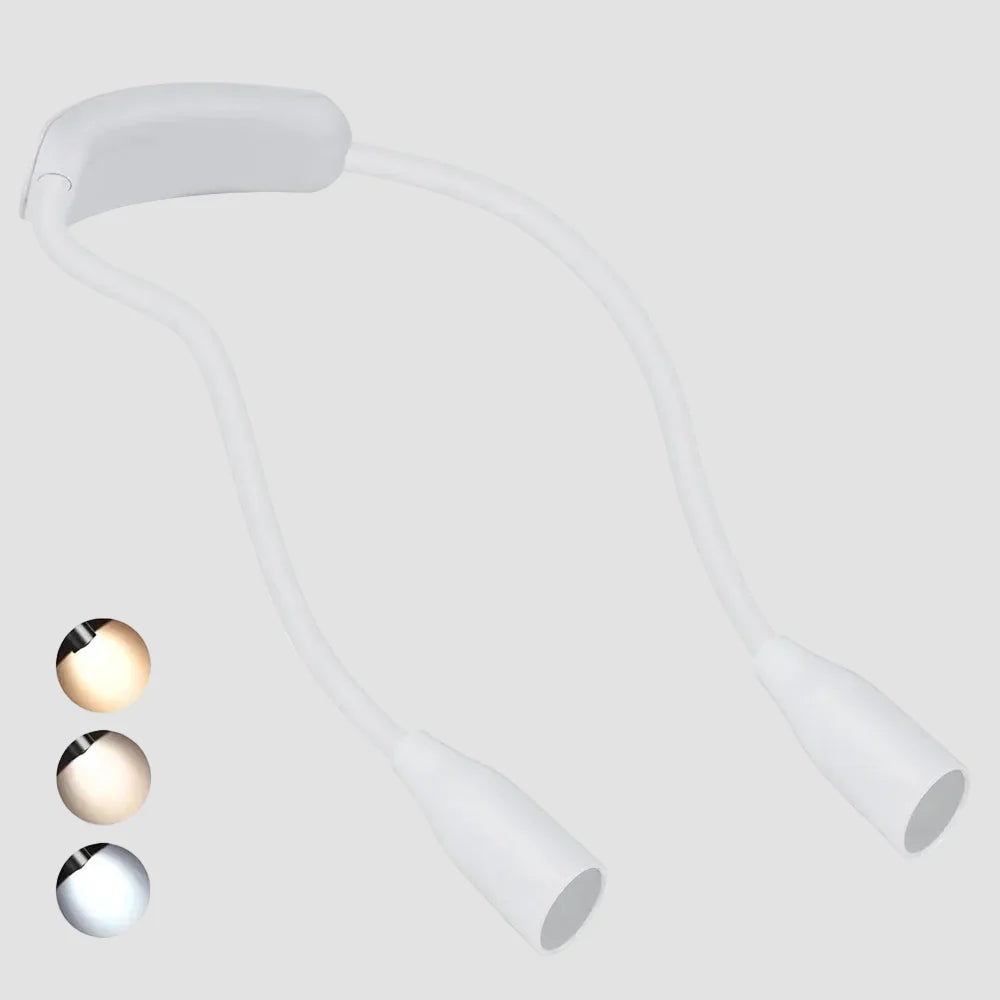 Tragbare LED-Halslampe für flexibles Licht