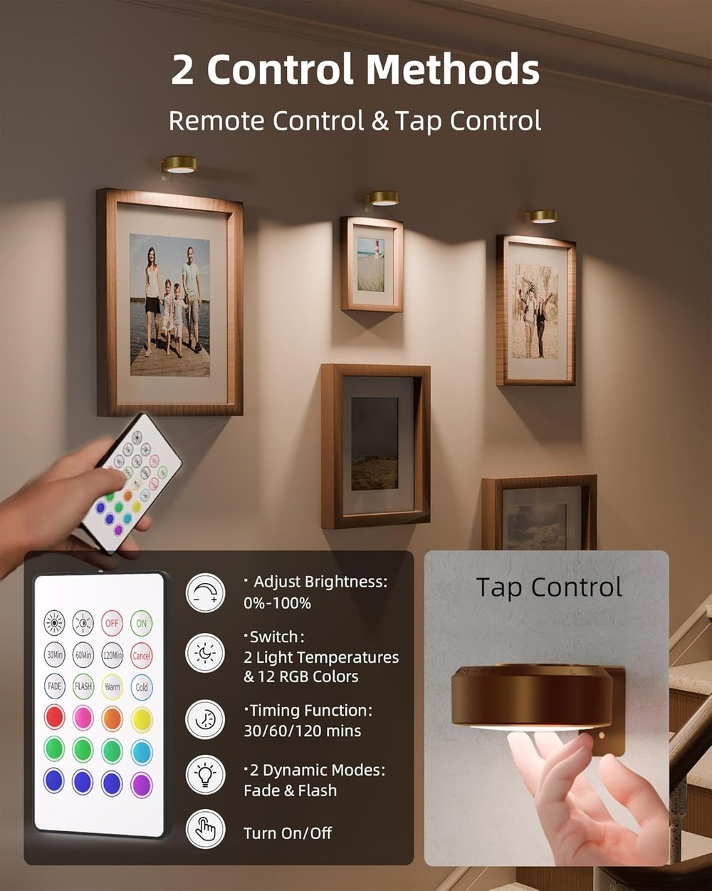 Magnetische LED-Leuchte | Dimmbar und Flexibel