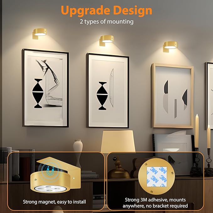 Magnetische LED-Leuchte | Dimmbar und Flexibel
