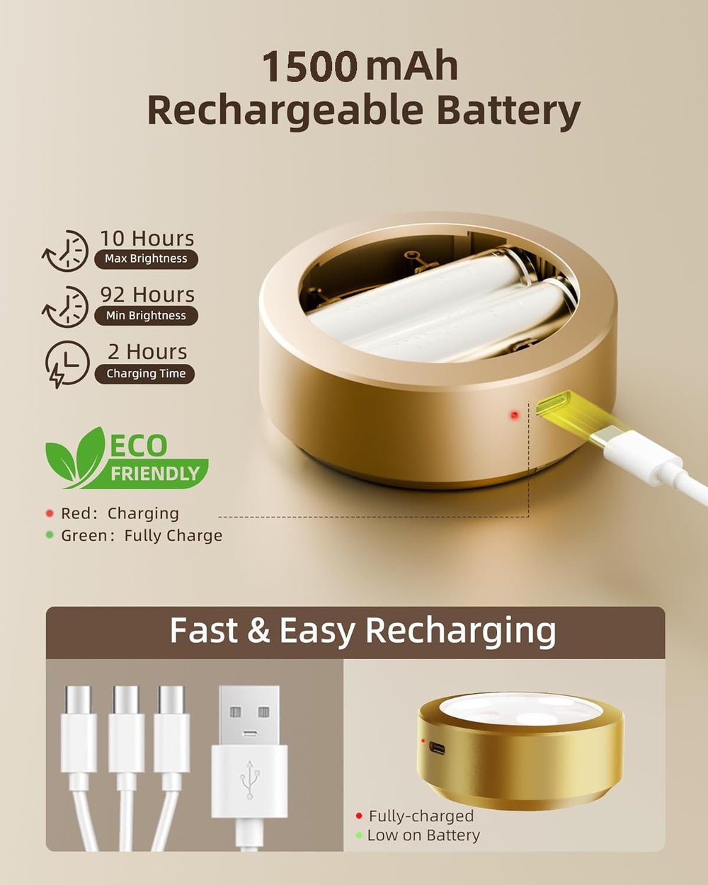 Magnetische LED-Leuchte | Dimmbar und Flexibel