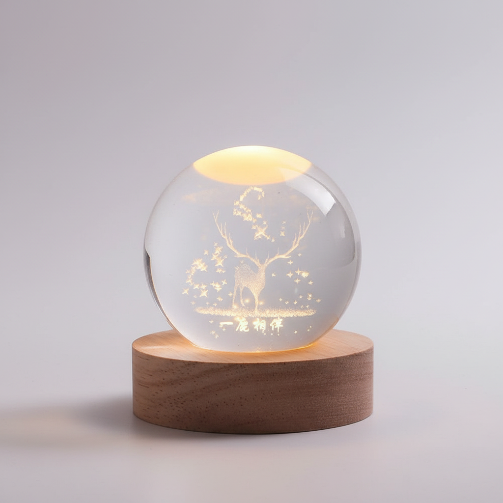 Galactic Table Lamp – Stylish Lamp with Planet Design