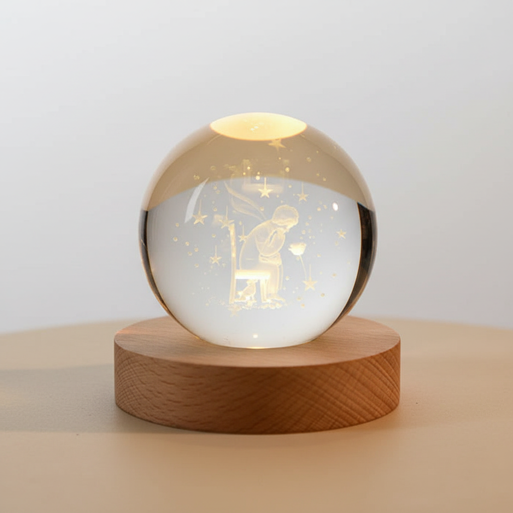 Galactic Table Lamp – Stylish Lamp with Planet Design