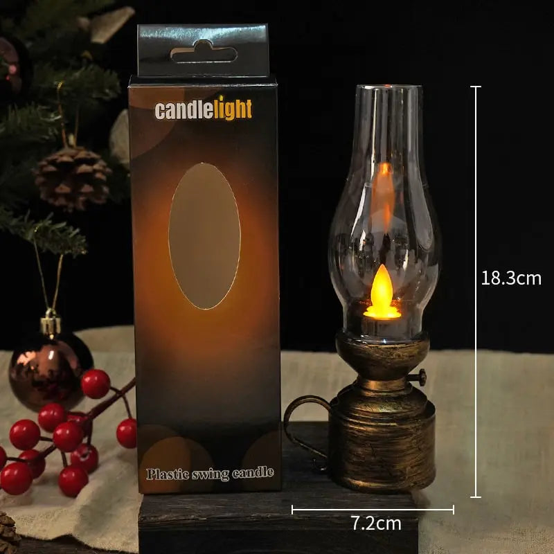 LED Laterne — Warme Atmosphäre ohne Brandgefahr