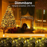 Stimmungsvolle LED Kupferdraht Lichterkette – 9 Meter