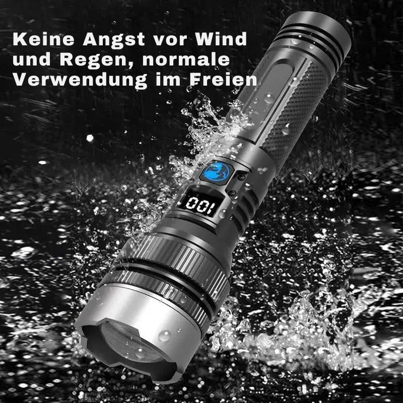Hochleistungs-LED Taschenlampe | Wasserdicht & Helles Licht