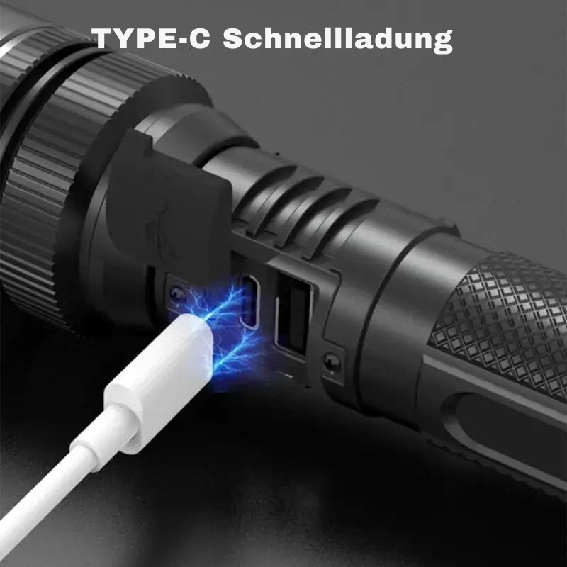 Hochleistungs-LED Taschenlampe | Wasserdicht & Helles Licht