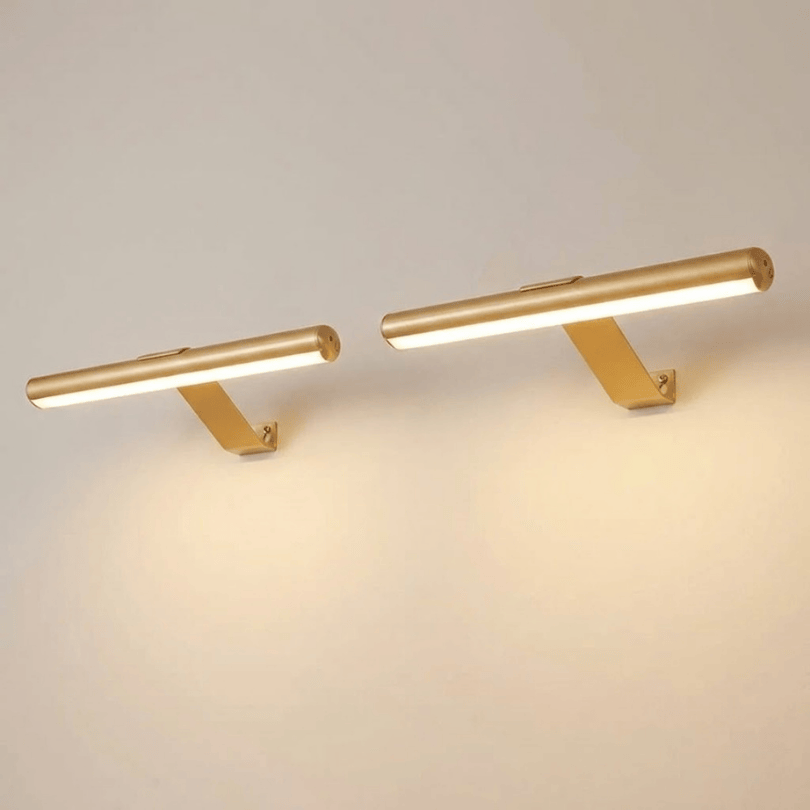 Drahtlose LED-Wandleuchte | Dimmbares Kunstlicht | Elegantes Metalldesign