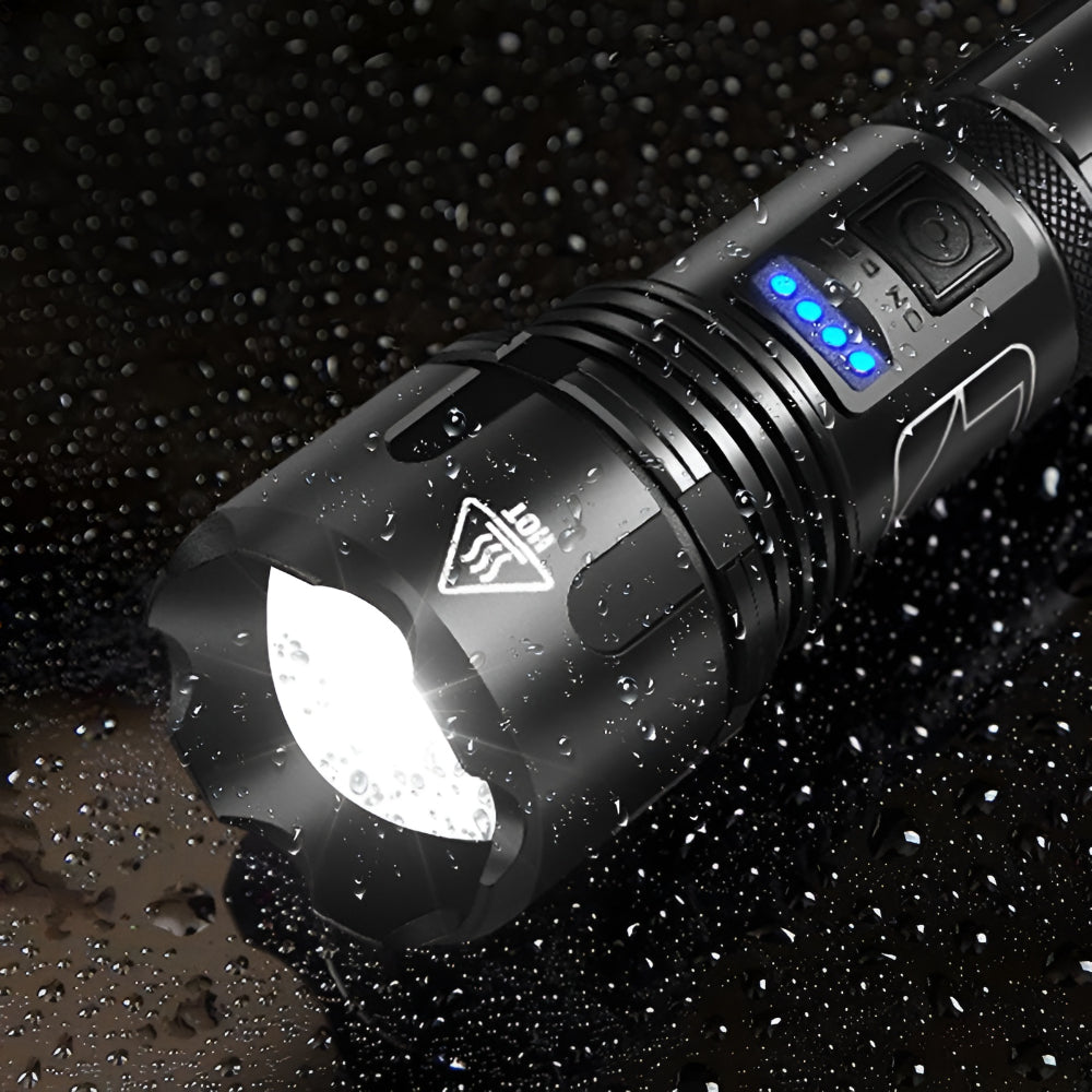 Wiederaufladbare Outdoor-Lampe mit Zoomfunktion für Abenteuer