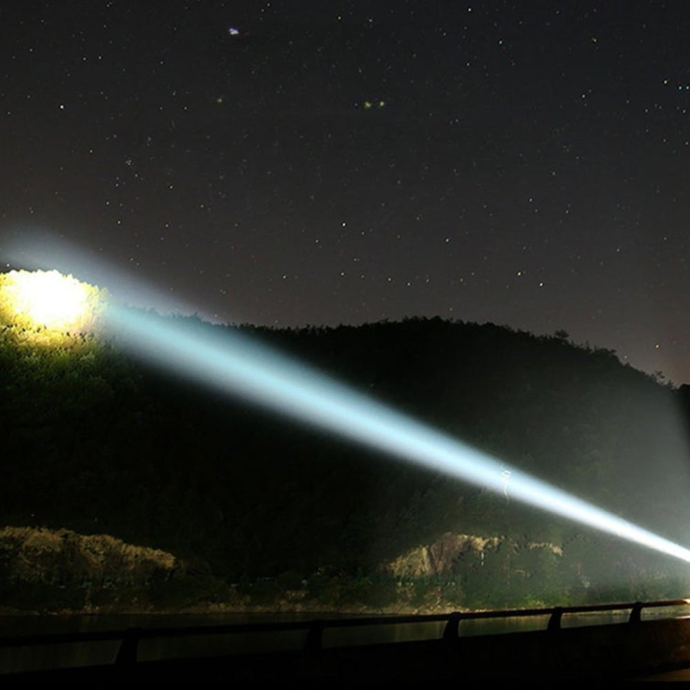 Wiederaufladbare Outdoor-Lampe mit Zoomfunktion für Abenteuer