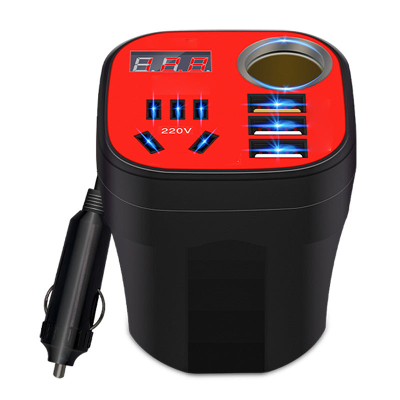 Kraftvoller 200W Auto-Inverter mit USB-Anschlüssen