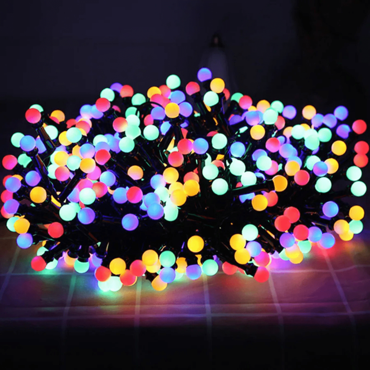 LumiGlow LED Lichterkette für den Außenbereich – Wetterfest mit 8 Modi
