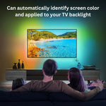 Smart LED Lichtleisten für Fernseher mit HDMI Synchronisationsbox