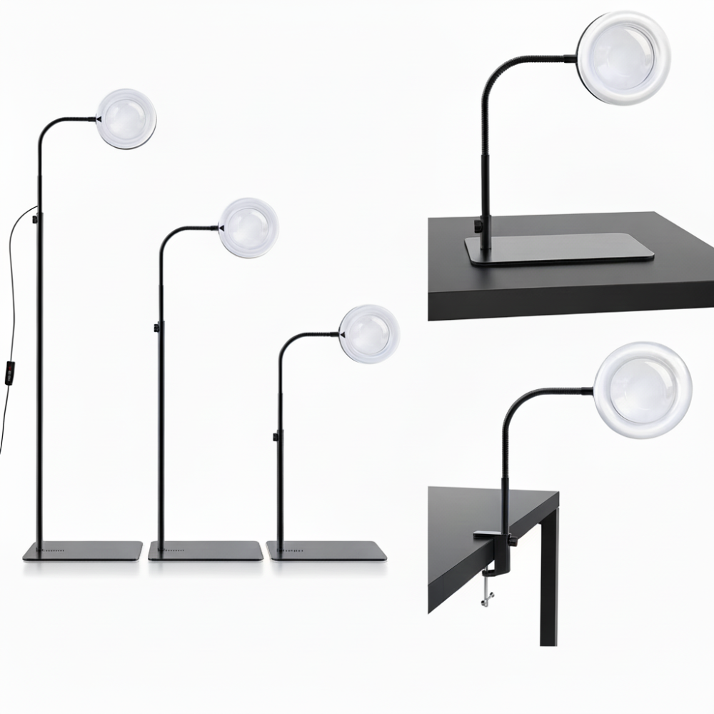 Praktische LED-Lupenleuchte für präzises Arbeiten
