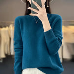 Eleganter Kaschmirpullover für Damen – Rundhals und Warm