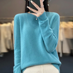 Eleganter Kaschmirpullover für Damen – Rundhals und Warm