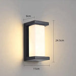 Laguna - LED Outdoor Wall Light with Motion Sensor