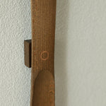 Eleganter Holzschuhlöffel mit Magnet – Bequem Schuhe Anziehen