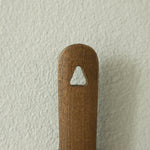 Eleganter Holzschuhlöffel mit Magnet – Bequem Schuhe Anziehen