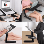 Ergonomischer Laptopständer | Höhenverstellbar & 360° Drehbar | Für Gesunde Haltung | ErgoStand Pro
