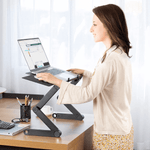 Ergonomischer Laptopständer | Höhenverstellbar & 360° Drehbar | Für Gesunde Haltung | ErgoStand Pro