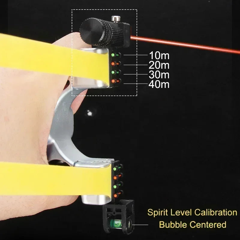 Zielgenauigkeit im Freien: Handlicher Zielschießspiel mit LED & Niveau
