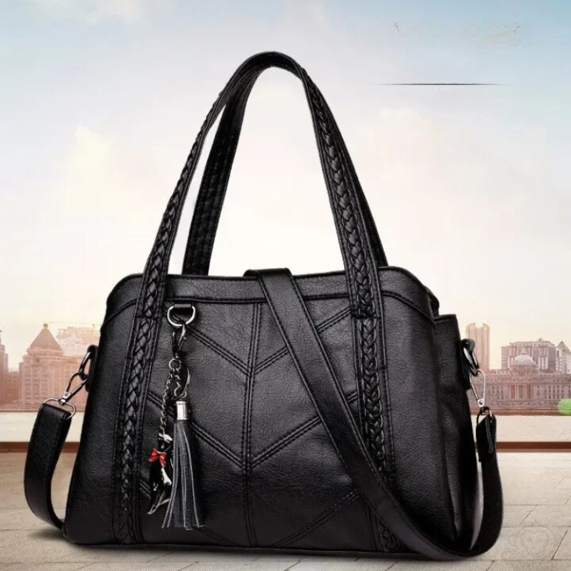 Elegante Handtasche aus Leder | Geräumig und Praktisch für Damen
