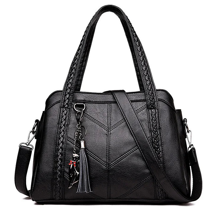 Elegante Handtasche aus Leder | Geräumig und Praktisch für Damen