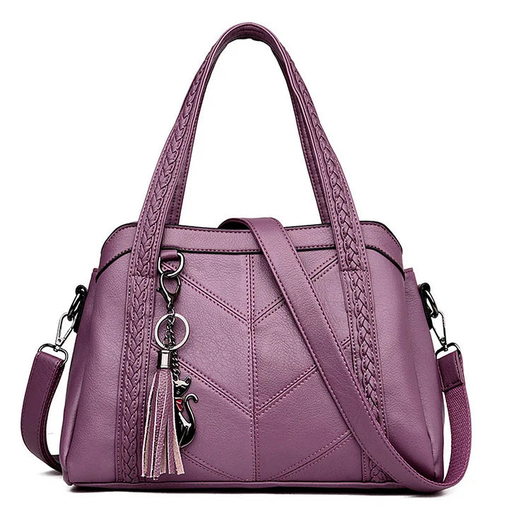 Elegante Handtasche aus Leder | Geräumig und Praktisch für Damen