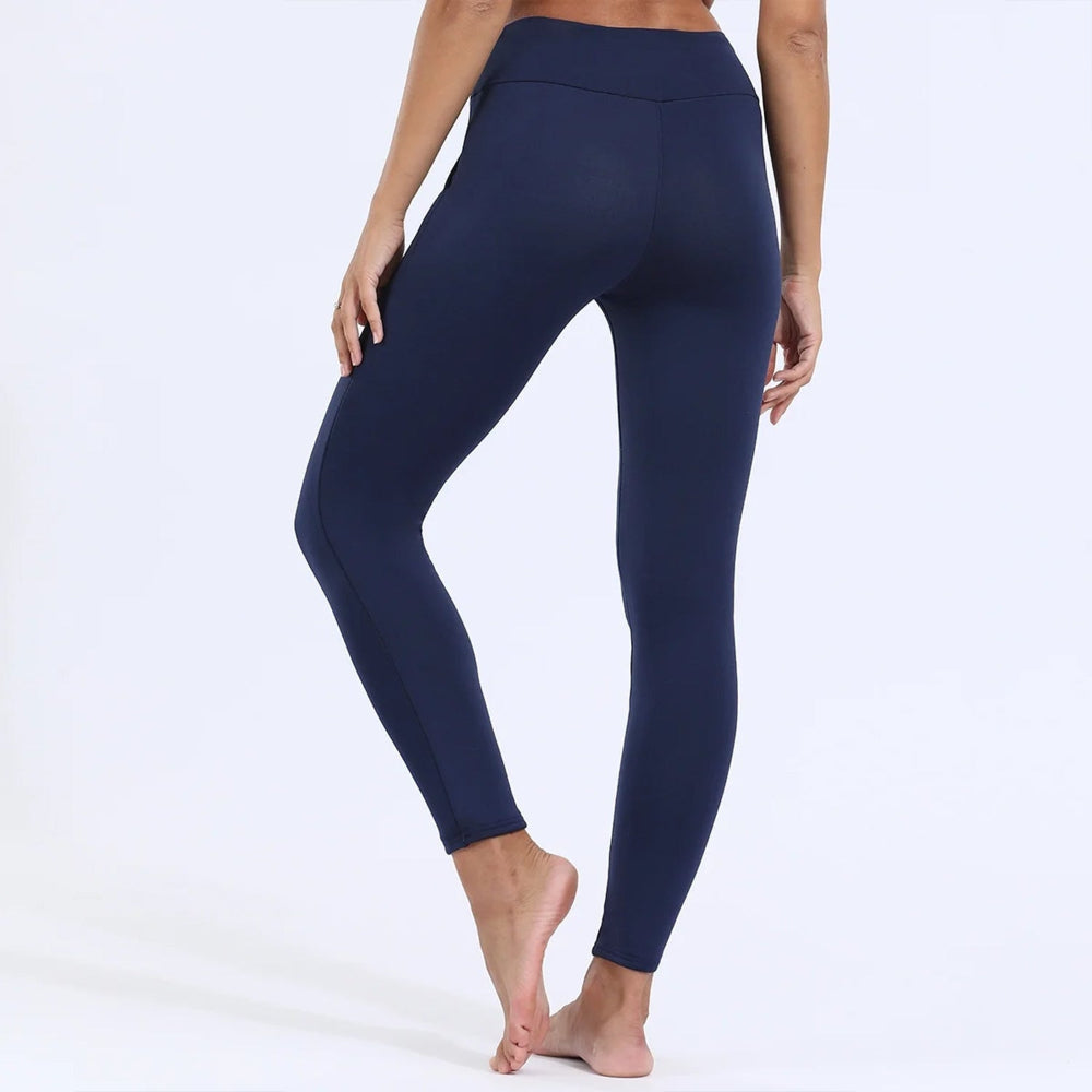 Damen Thermoleggings mit Hohem Bund für Wintertage