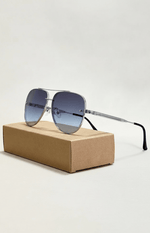 Leichte Fliegerbrille mit UV400-Schutz und entspiegelten Gläsern