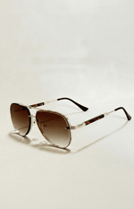 Leichte Fliegerbrille mit UV400-Schutz und entspiegelten Gläsern