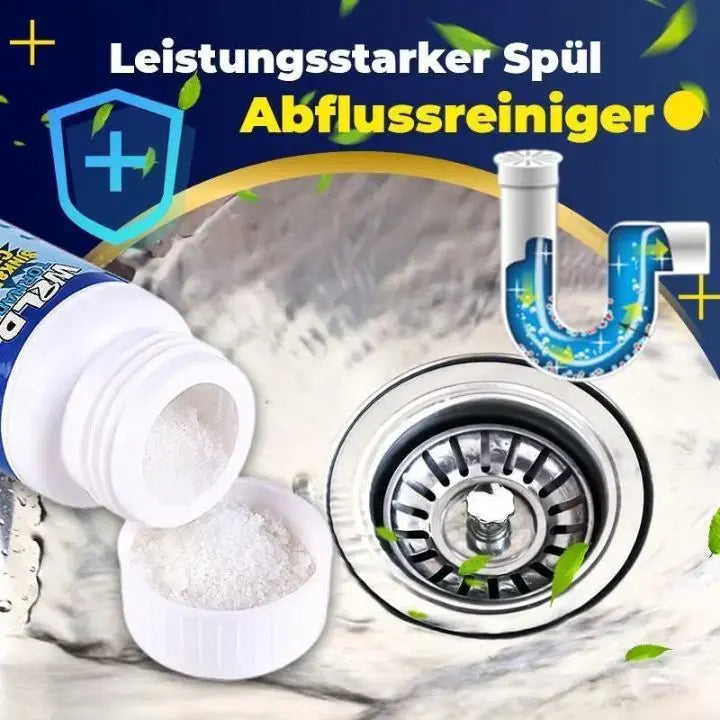 Effektiver Abflussreiniger – Beseitigt Fett, Haare & Verstopfungen