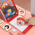 Emotionen Entdecken: Magnetisches Lernpuzzle für Kinder